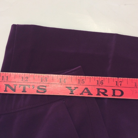 Nortonmcnaughton Women’s Purple Stretch Pants, Sz8 - Picture 4 of 8